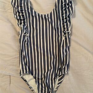 Pehr Organics ruffle bathing suit